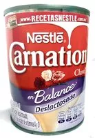Mängden socker i Carnation en Balance Deslactosado