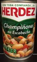 Mängden socker i Champiñones en escabeche Herdez