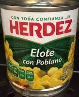 Mängden socker i Elote con poblano Herdez