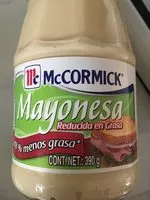 Mängden socker i Mayonesa McCormick