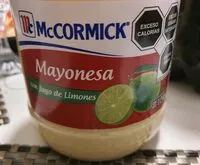 Mängden socker i Mayonesa con jugo de limón