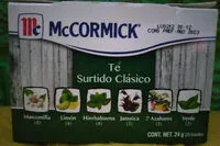 Mängden socker i Té surtido clasico