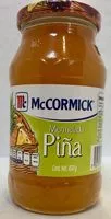 Mängden socker i MERMELADA DE PIÑA McCORMICK