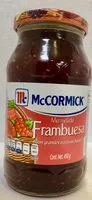 Mängden socker i MC CORMICK MERMELADA DE FRAMBUESA