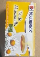Mängden socker i Chamomile Tea (Te de Manzanilla)