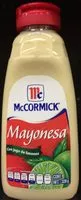 Mängden socker i Mayonesa Mc Cormick