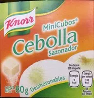 Mängden socker i MINI CUBOS CEBOLLA
