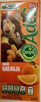 Mängden socker i Soya + Jugo de naranja