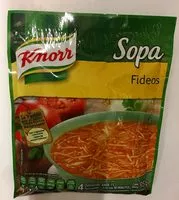 Mängden socker i Sopa fideos