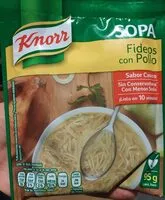 Mängden socker i Sopa fideos con pollo