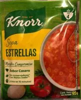 Mängden socker i Sopa Estrellas sabor casero