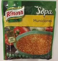 Mängden socker i Sopa Municiones