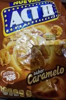 Mängden socker i Palomitas caramelo