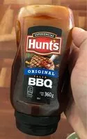 Mängden socker i BBQ sauce Hunts