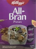 Mängden socker i All Bran raise