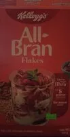 Mängden socker i Cereal Kellogg's All Bran flakes