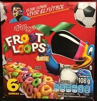 Mängden socker i Froot Loops Barra