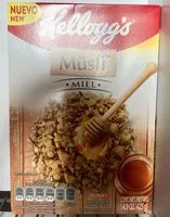 Mängden socker i MÛSLI MIEL