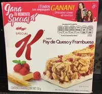 Mängden socker i Special K pay de queso y frambuesa