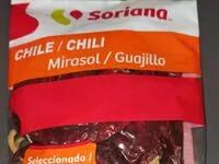 Mängden socker i Chile Guajillo