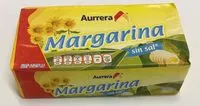 Mängden socker i Margarina sin sal Aurrera