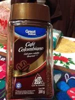 Mängden socker i Café Colombiano