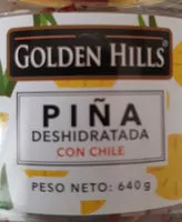 Mängden socker i Piña deshidratada con chile