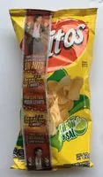 Mängden socker i Fritos Limón y sal