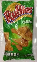 Mängden socker i Ruffles Queso