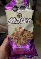 Mängden socker i Mezcla de cacahuate Mafer surtido salado