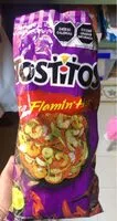 Mängden socker i Botana Tostitos sabor flamin hot