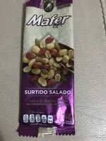 Mängden socker i Cacahuates Surtido Salado