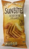 Mängden socker i Sunbites Tres Quesos