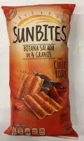 Mängden socker i Sunbites sabor Chiles Rojos