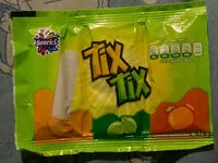 Mängden socker i tix tix