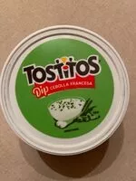 Mängden socker i Tostitos Dip Cebolla francesa