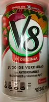 Mängden socker i V8 El original