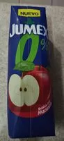Mängden socker i Jumex 0% / mamzana