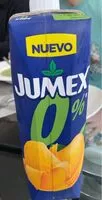 Mängden socker i Jumex 0%