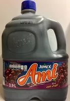 Mängden socker i Jumex Amí