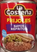 Mängden socker i FRIJOLES BAYOS REFRITOS