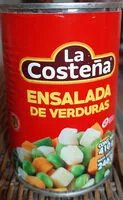 Mängden socker i Ensalada de verduras