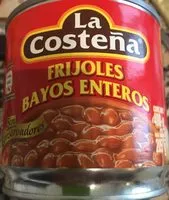 Mängden socker i Frijoles Bayos Enteros