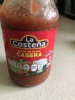 Mängden socker i La Costeña Salsa Mexicana Casera - 475 gr