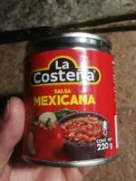 Mängden socker i Salsa mexicana casera lata 220 g