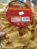 Mängden socker i Tortilla chips natural