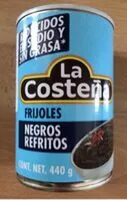 Mängden socker i Frijoles Negros Refritos