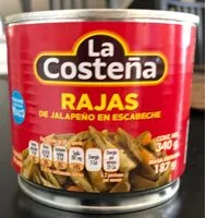 Mängden socker i Rajas de jalapeño en escabeche