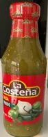 Mängden socker i Salsa verde La costeña