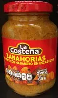Mängden socker i Zanahorias Ralladas con habanero en escabeche